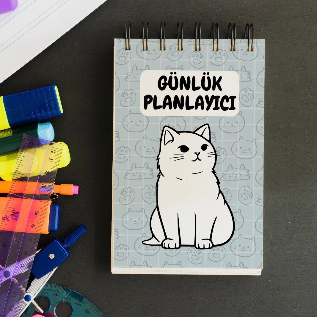 Çalışkan Kedi Günlük Planlayıcı - Ahla Notes